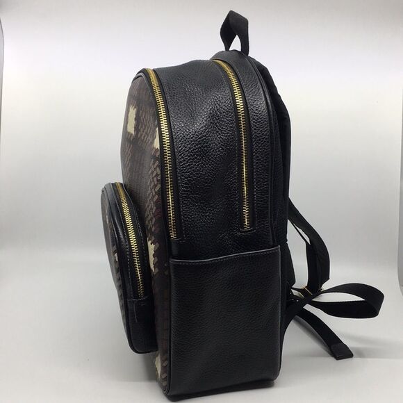 Coach Court Backpack With Brushed Plaid Print CN763 - Picture 5 of 17